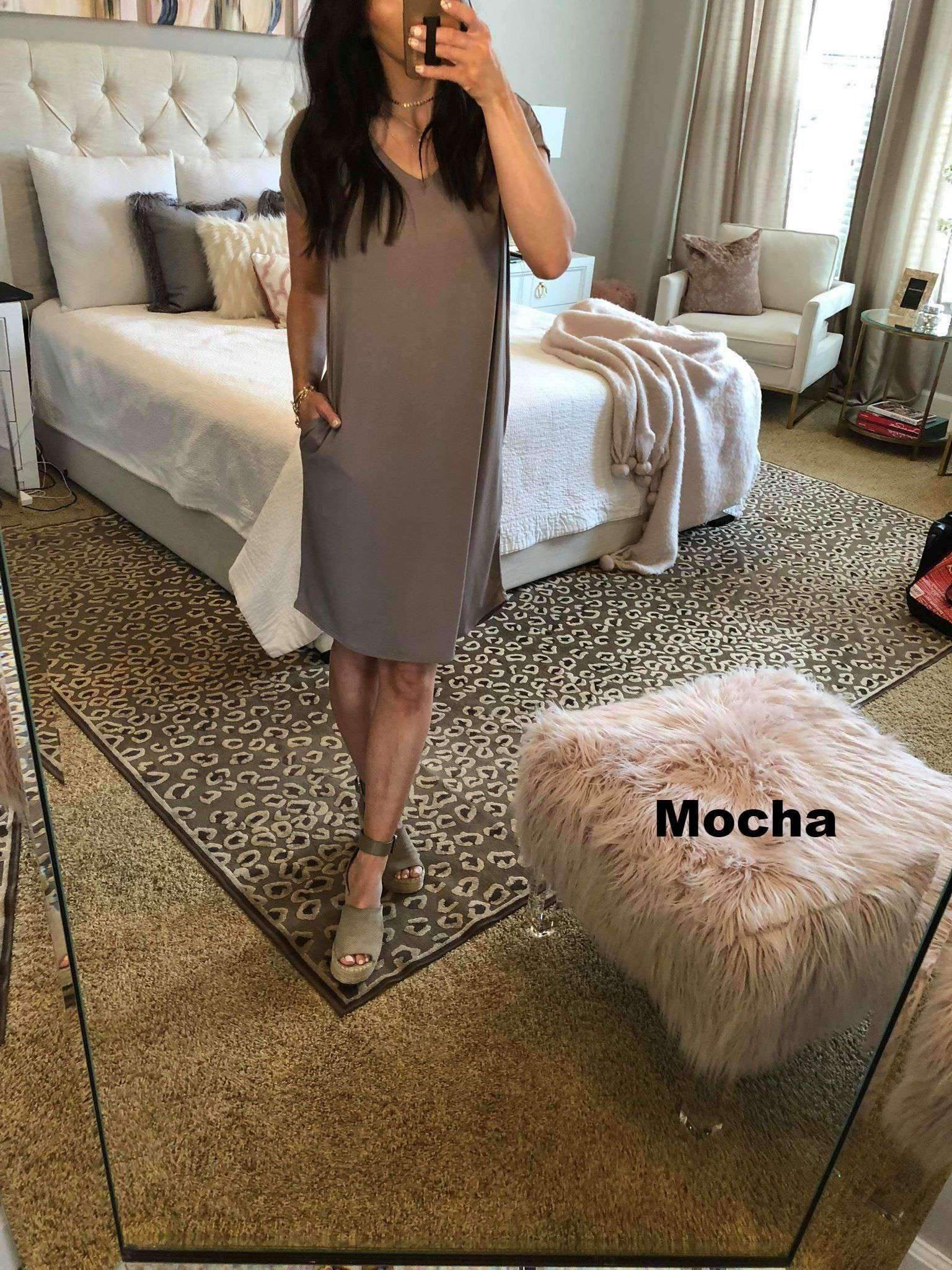 Brigitte Brianna Day-to-Day Pocket Dress - SexyModest Boutique